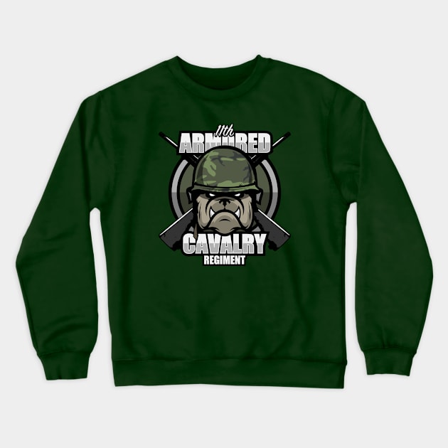 11th Armored Cavalry Regiment Crewneck Sweatshirt by TCP
